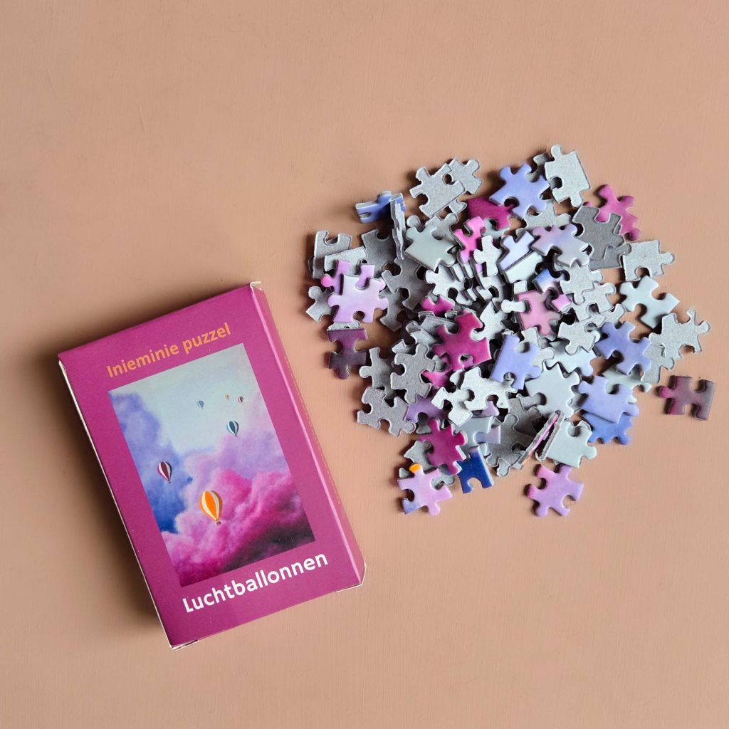 iniemienie puzzel luchtballonnen